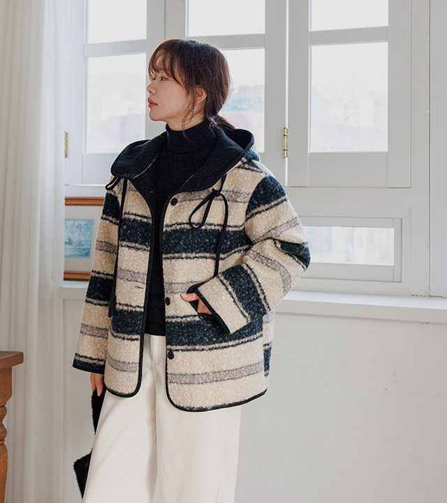 Cohi Buckle Hooded Jacket