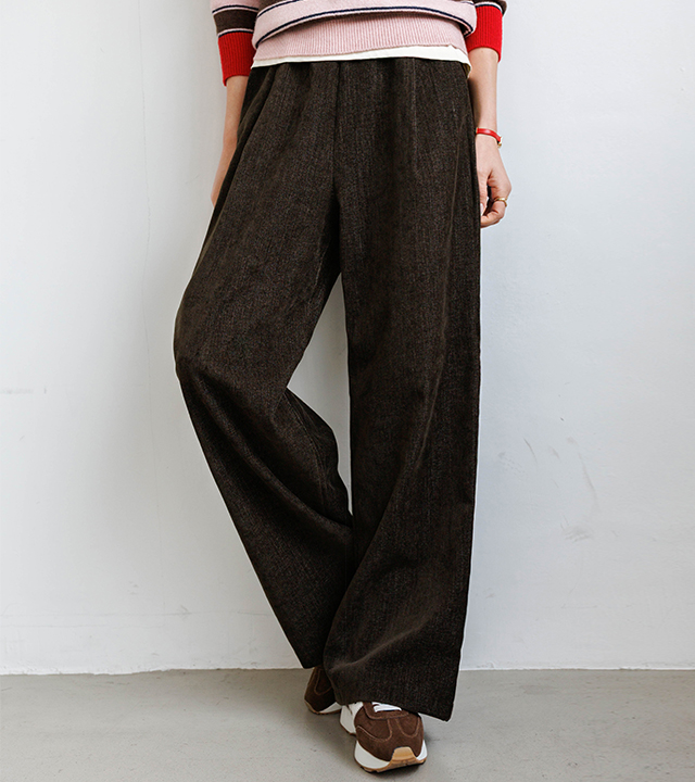 [MADE] Truffle Velvet Fleece Pants