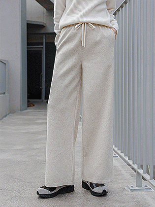  Heat Woollike Wide Pants 