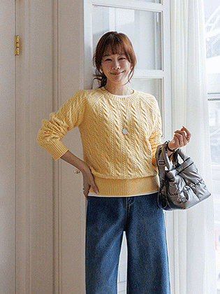Sure Cable Wool Knit