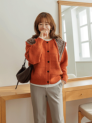 Margaret Volume Knit Cardigan