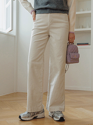 Bern Corduroy Wide Bootcut Pants