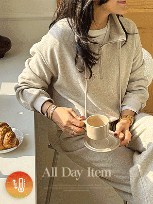 Roberti Half Zip Terry Set