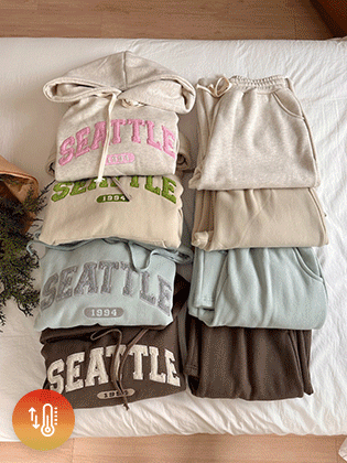 Seattle Hooded Fleece Pants Set