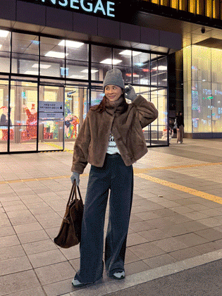 Laura mink fur jacket 