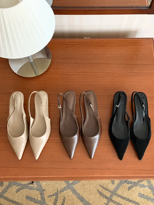 Rodan Slingback Mid Heel JA06293