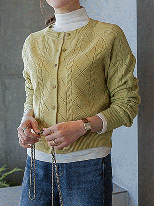 Bersi Mix Knit Cardigan