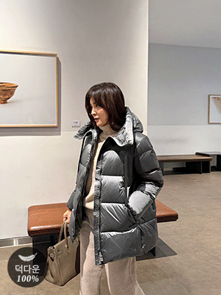 Max Down Half Padding Jumper