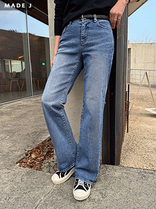 [MADE] Remain Semi-Bootcut Denim Pants
