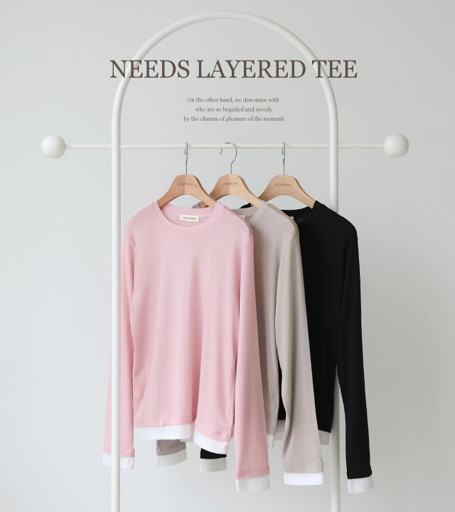 [MADE] Needs Layered Round Tee