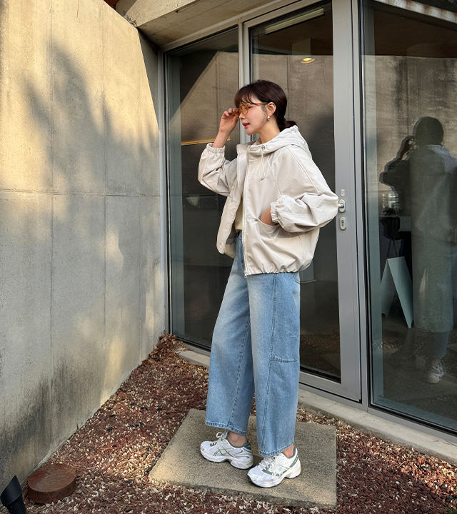 Paul Curve Cut Exhaust Fit Denim