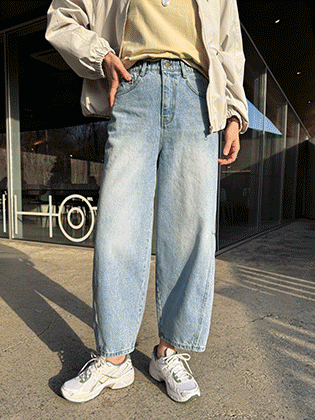 Paul Curve Cut Exhaust Fit Denim