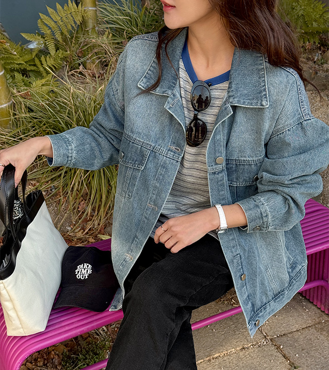 Max Work Denim Jacket 