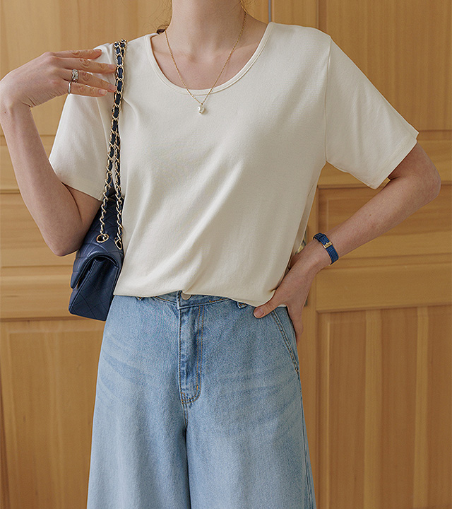 [MADE] Fine Uniq Modal Tee