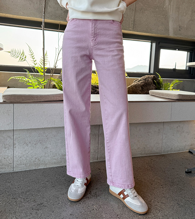 Florum Dyed Curved Exhaust Pants