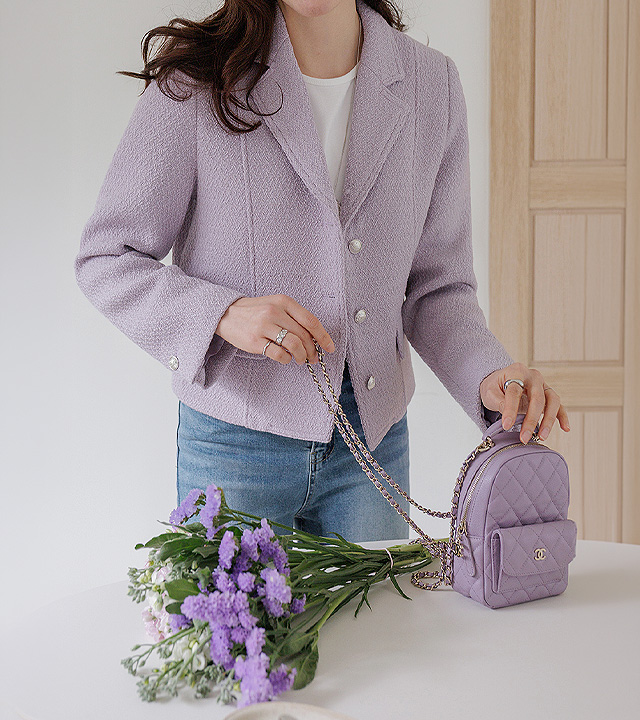 [MADE] Piaf Tweed Jacket