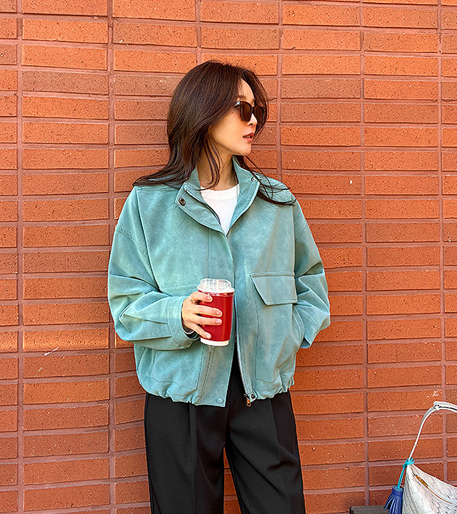 Märchen Flat Leather Jacket