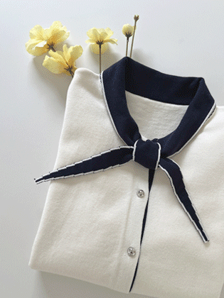 Rael scarf layered cardigan