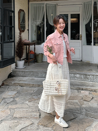 Sophie Dot Lace Skirt