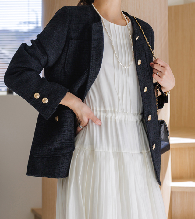 [MADE] Blanche Tweed Jacket