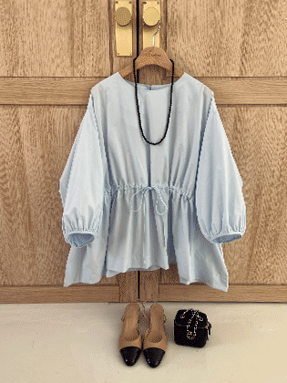 Elizabeth Shirred Blouse