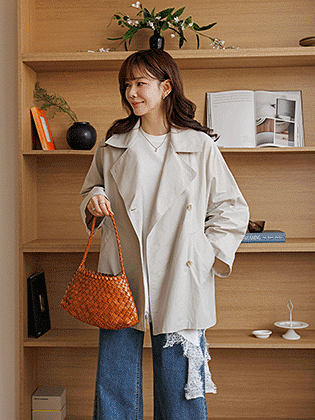 Roroa Half Trench Jacket