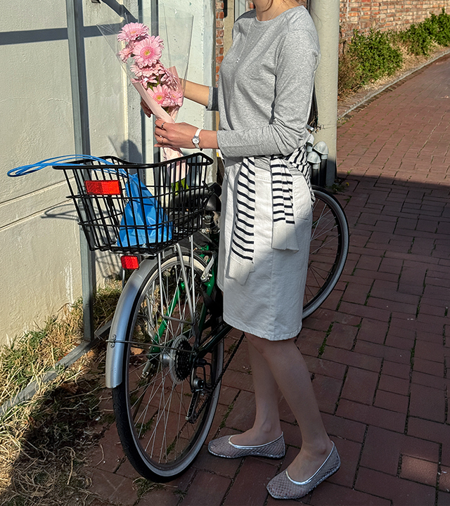 Knee-length Non-Faded Bermuda Denim Pants