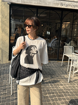 Lisa Boxy Fit Short Sleeve T-shirt