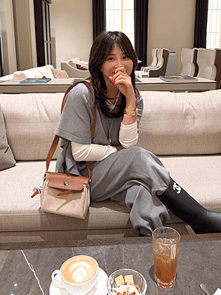 Bogum Poncho Knit Set