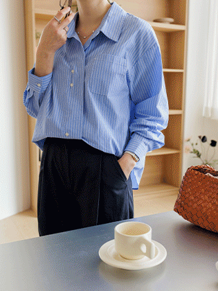 Monaco striped shirt