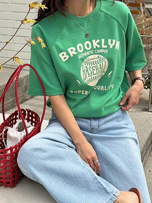 Brooklyn short-sleeve sweatshirt