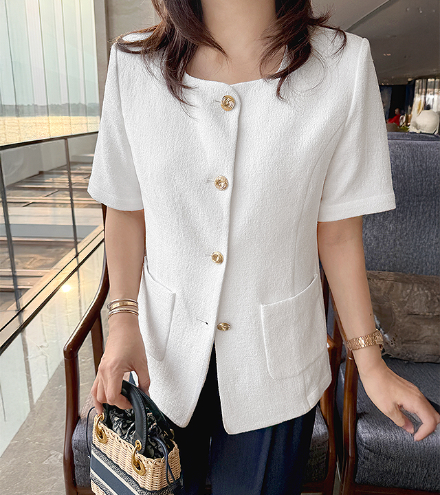 [MADE] Buttering Square Neck Jacket