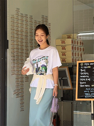 Seattle printed short-sleeve tee