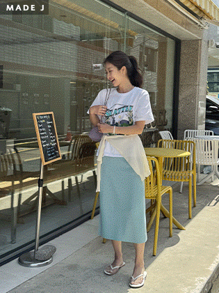 [MADE] Cheese H-line Skirt