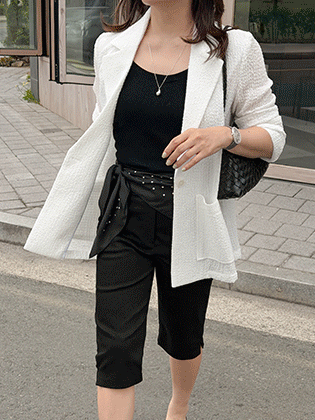 Cied Knee-length Capri Pants