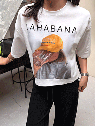 Havana Back Lace Short Sleeve T-shirt