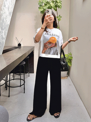 Life Stretchy Wide Pants