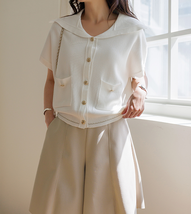 Beni Sailor Knit Cardigan