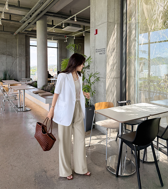 [MADE] Bay Linen-like Pants