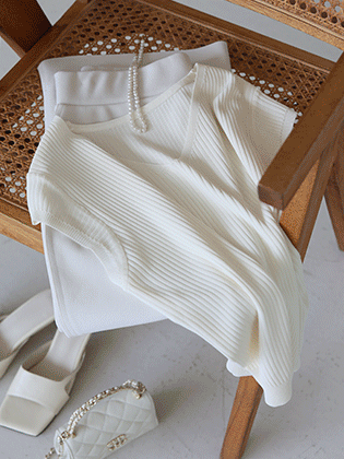Breeze Cap Sleeve Knit Sleeveless