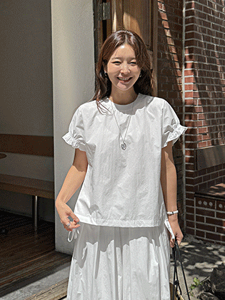 Minuet frill blouse
