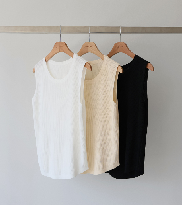 Windy Sleeveless Knit Sleeveless