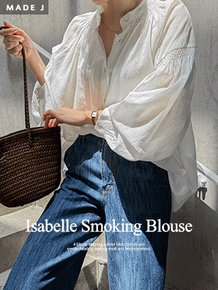 [MADE] Isabelle Smoking Blouse