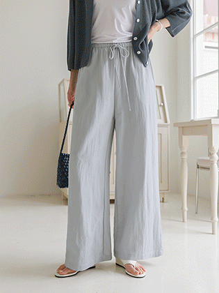 Lumi Banding Wide Pants