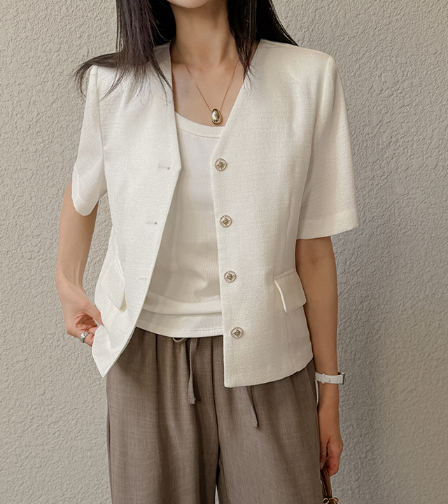 [MADE] Cocode Summer Tweed Jacket