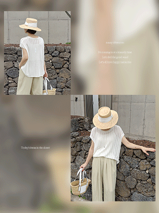 Wavy Scallop Tencel Knit