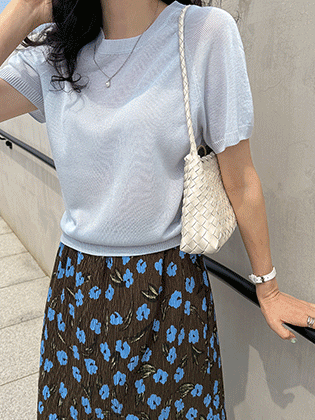 Watery Tencel Wholegarment Knit