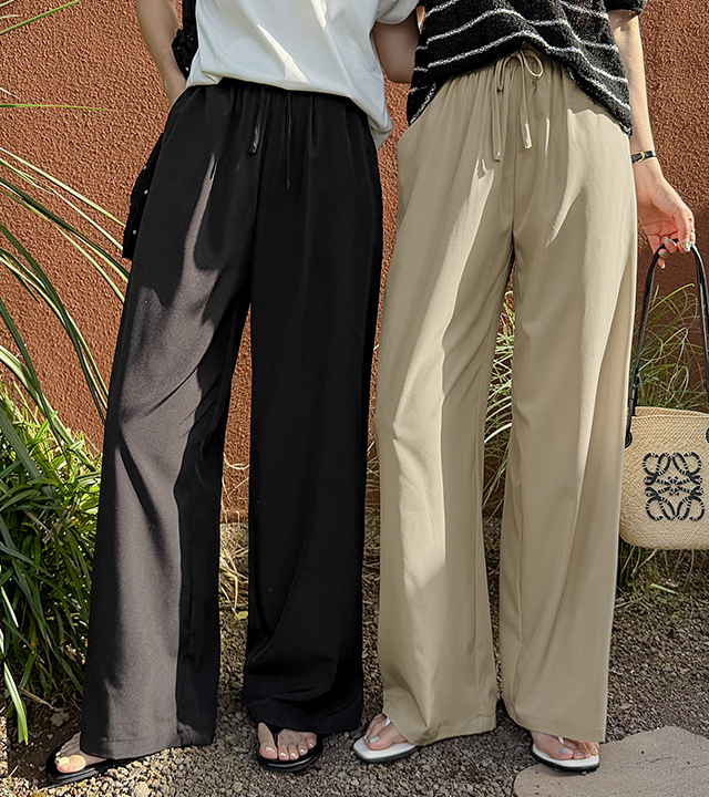 Cooling Light Elastic Pants