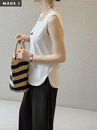 [MADE] Easy tension tank top blouse