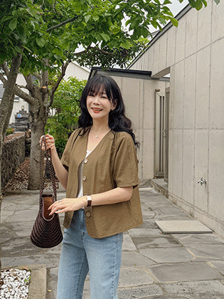Loeb Stitch Linen Jacket
